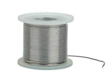 Spool of soldering alloy