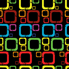 Bright pattern from colour square