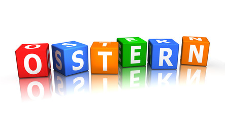 ostern würfel easter cube 3d