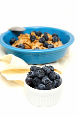 Blueberries And Cereal
