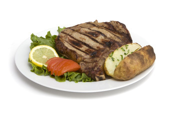 Steak dinner