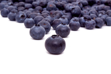 Fresh blueberries