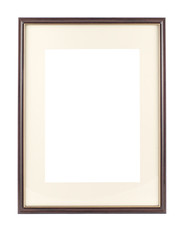 Fototapeta premium Empty frame for picture or portrait