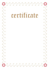 Certificate Template — Fill & Print Series