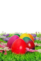 Ostereier auf Blumenwiese - easter eggs on flower meadow 40