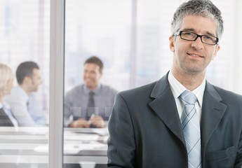 Businessman at office