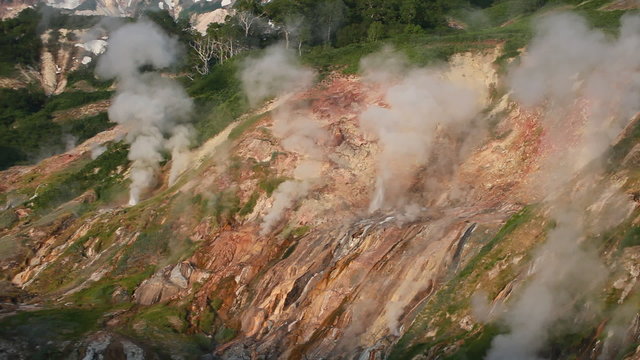 olcano, geysers
