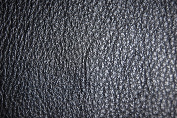 Black leather