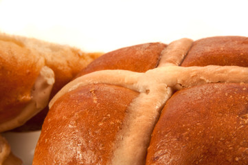 Hot cross buns.