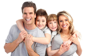 Fototapeta premium Happy family