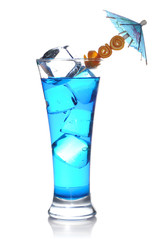 Blue Curacao cocktail
