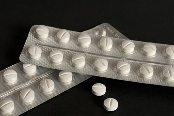 médicaments en plaquettes