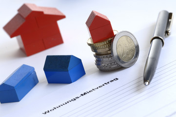 Mietvertrag für neue Wohnung