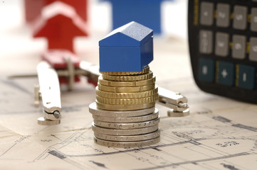 Baufinanzierung und Bausparen mit Hausbau und Planung