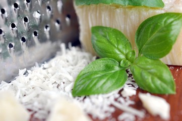 Parmesan, gerieben