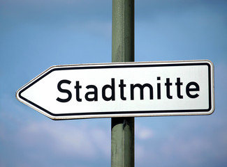 Obraz premium Stadtmitte