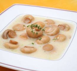 Champignoncremesuppe