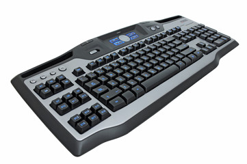 Multimedia computer keyboard