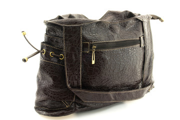 Sac a main de femme marron foncé