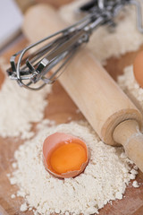 Eggs, flour, rolling pins & more...