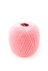 pink ball on the white