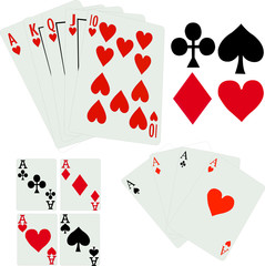 game cards vector