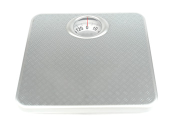 weight isolated on  a white bg