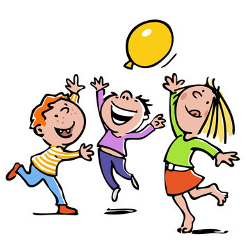 spielende Kinder