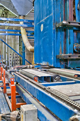 Dettaglio industria plastica