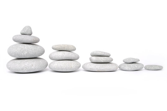 Stack of balanced Zen stones