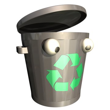 drole de poubelle