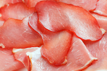 Prosciutto crudo ham