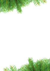 Fototapeta premium Christmas framework