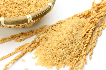 unpolished rice