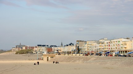 plage de la mer du nord