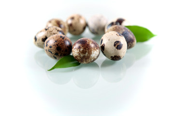 Easter eggs composition