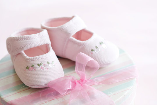 Pink Baby Shoes