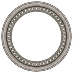 Oval silver picture frame - 21267006