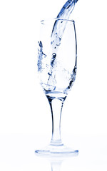 Water in glass