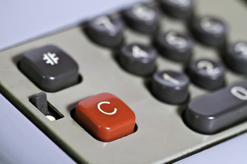 Fototapeta premium vintage calculator