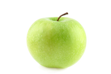 green apple isolated