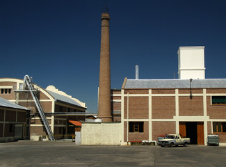 Fototapeta premium Industrial winery in Mendoza, Argentina