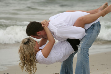 Couple on the Beach