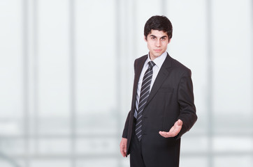 business man in the office © Netfalls
