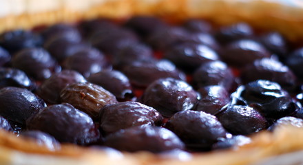 Obraz premium tarte aux prunes