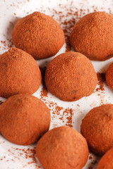 chocolate truffles.