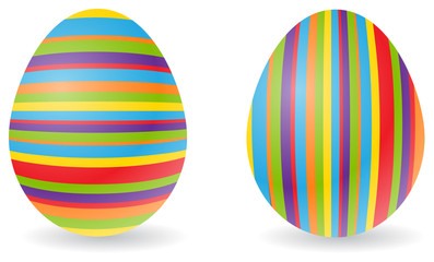 Striped eggs