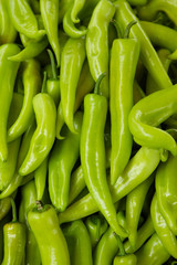 Green pepper background