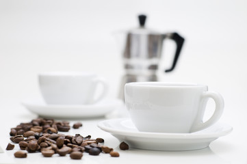 coffee cup and filter low