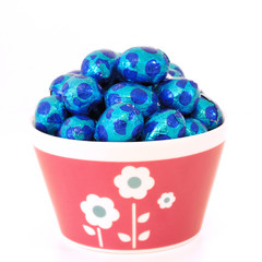 Easter eggs on background for your easter design